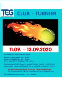 Read more about the article Rückblick Clubturnier 2020