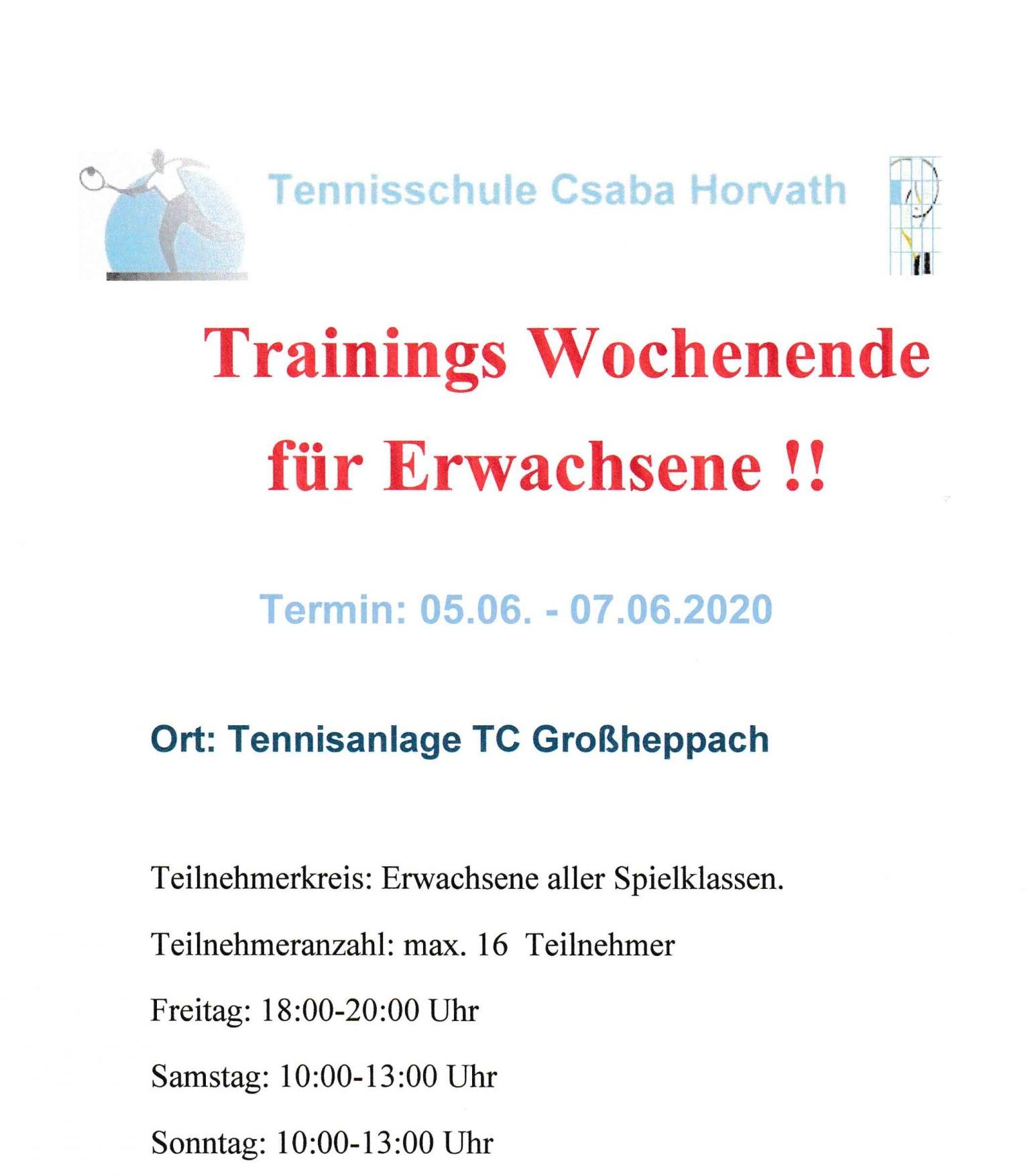 Read more about the article Trainingswochenende